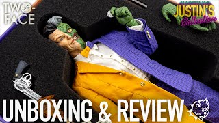 Two-Face Retro Batman Rogues Daftoys 1/6 Scale Figure Unboxing & Review