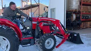 How To Remove Massey Ferguson Compact Tractor Loaders
