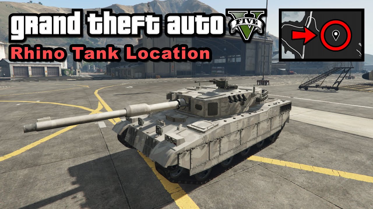 Rhino Tank Location GTA 5 YouTube 