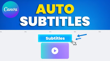 Canva Auto Subtitles Tutorial | How to Generate Captions with AI