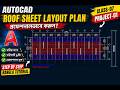 AutoCAD Roof Layout | Step by Step Easy Method Bangla Tutorial