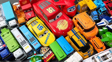 Tổng Hợp Ô Tô: Xe tải, xe cảnh sát & xe bus – Máy múc cần cẩu – Đồ chơi Tobot