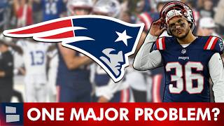 The Patriots Might Have One MAJOR PROBLEM After Their Tie vs. Colts In NFL Preseason Week 1