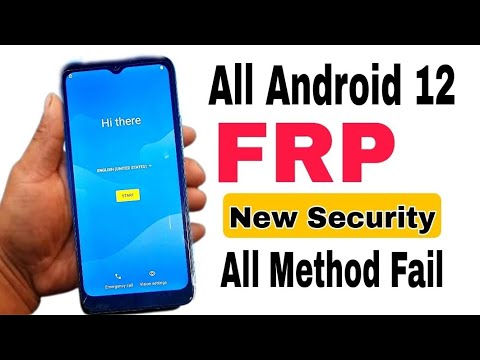 All Android 12 FRP FRP BYPASS 2023 New Security  All Models HisenseMobicelStylo Bypass Google