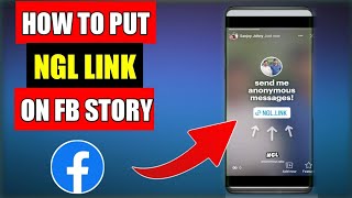 How to put NGL link on Facebook Story | Jan Ber Tutorials