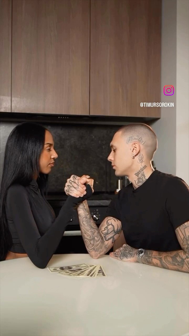 #JasonDeruloTV // Arm Wrestling #GotPermissionToPost From IG @timursorokin #TalkDirty