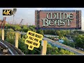 Wilde Beast Front Row POV 4K - Canada’s Wonderland 2025 | Classic Wooden Coasters