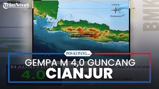 Gempa Magnitudo 4,0 Kembali Guncang Cianjur saat Hujan