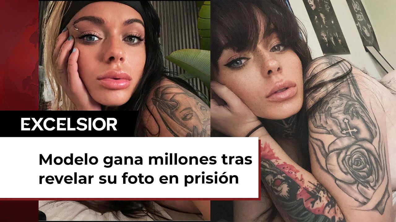 Modelo tatuada de Onlyfans gana millones tras revelar su cautivadora