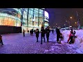 Novosibirsk - Winter Krasnyy prospekt - Russia / Новосибирск 4К