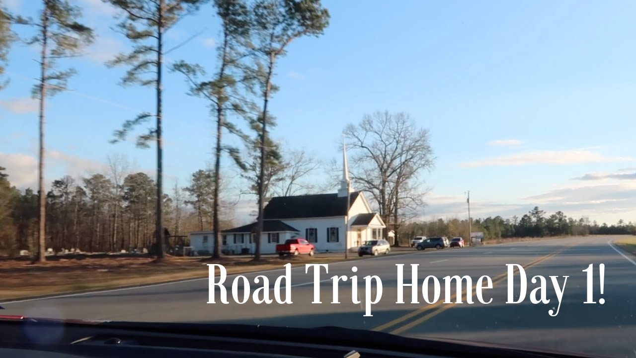Road Trip Home Day 1 (Kissimmee, Fl to Columbus, GA via Savannah) YouTube