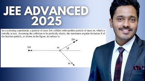 JEE Advanced 2025| Irodov 1.175| Physics | Paper 1 Question 2 | Collision Mechanics|