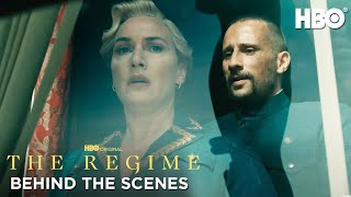 Kate Winslet Talks Elena Vernham & Herbert Zubak's Chemistry | The Regime | HBO Resimi