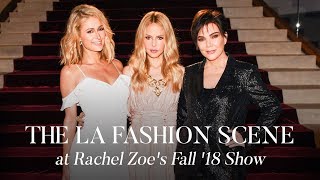 The Scene at Rachel Zoe&#39;s Fall &#39;18 Show | The Zoe Report by Rachel Zoe