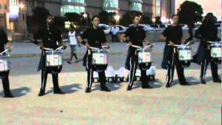 Blue Devils Battery Warmup 2011 (Part 1)