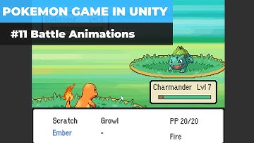 Make A Game Like Pokemon in Unity | #11 - Battle Animations