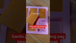 How to make organic Papaya soap with milk #shortsviral #food #cookingtips f #howtocook #satisfying