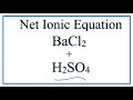 Net Ionic Equations and Reactions
