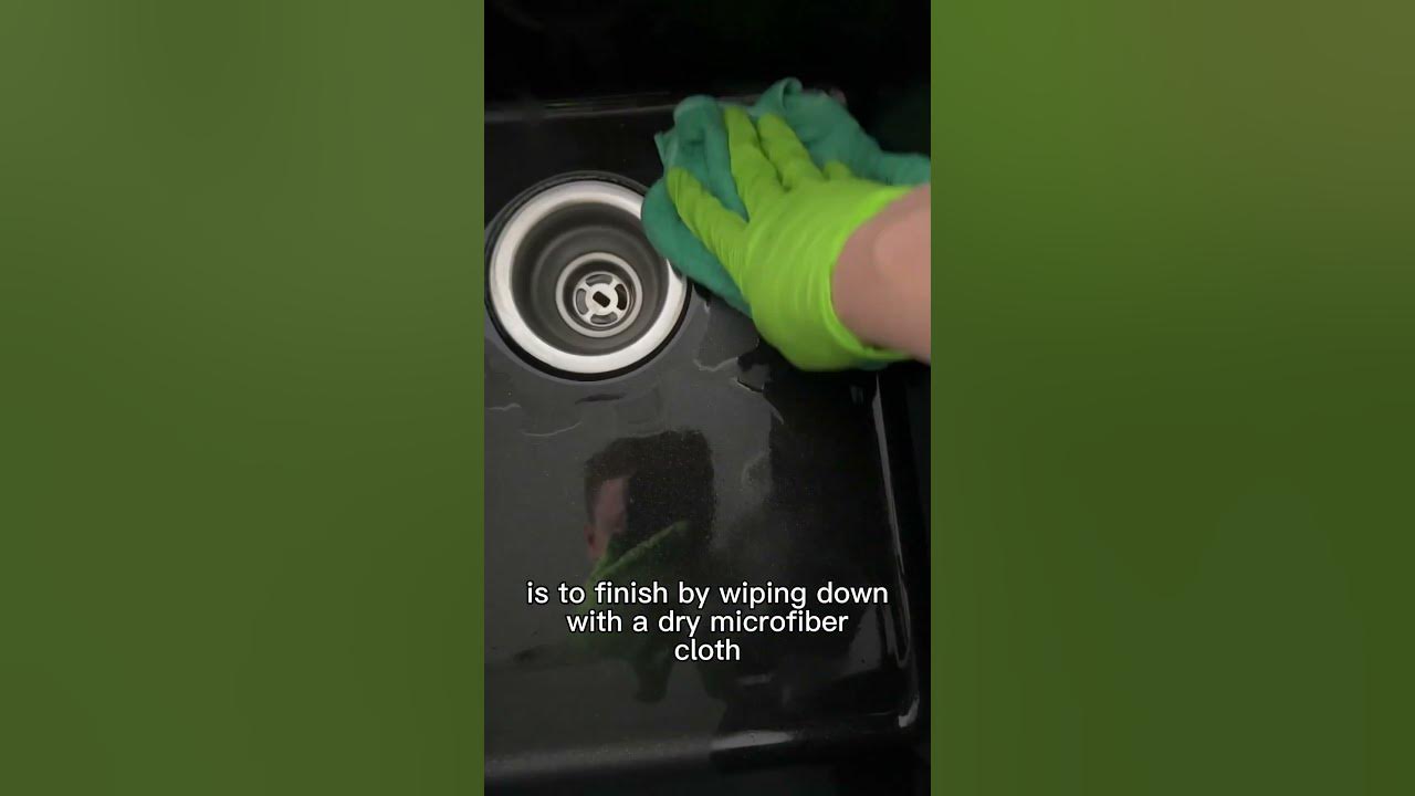 How to deep clean your kitchen sink and countertops Day 7/30 of my