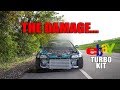 REVEALING THE DAMAGE TO THE BLOWN EBAY TURBO CIVIC...
