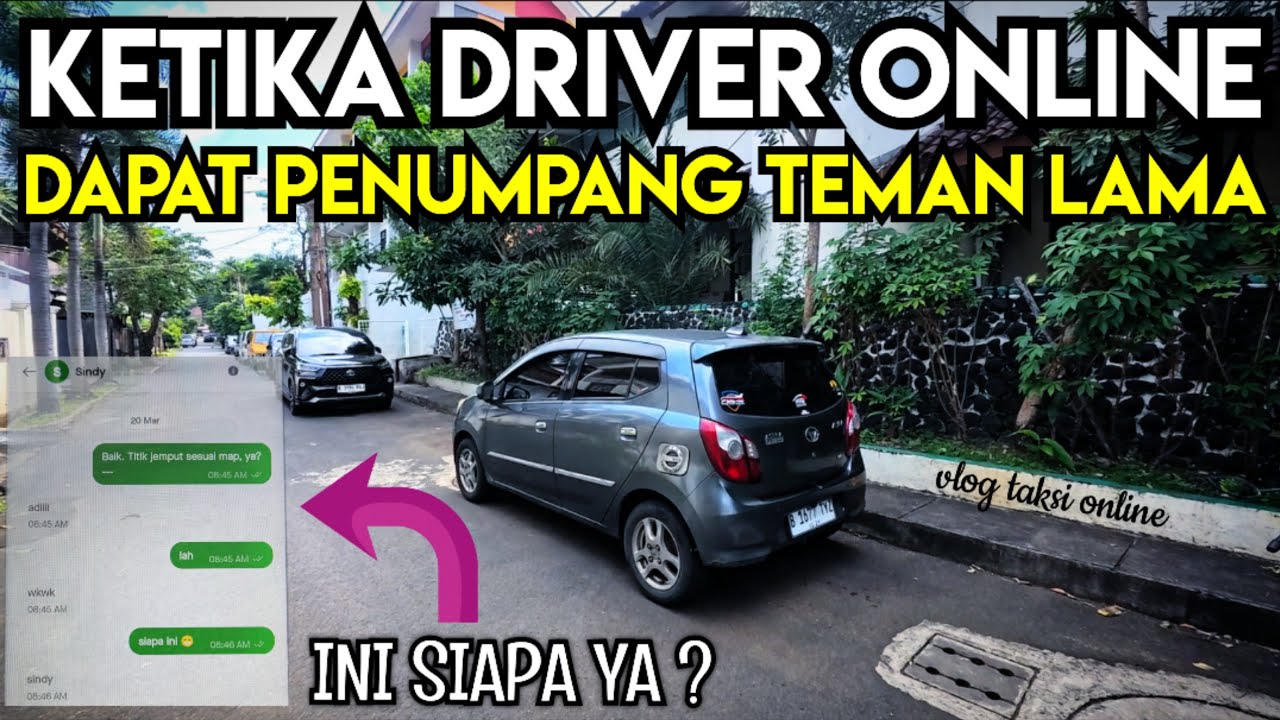MOMEN LANGKA DAPAT ORDERAN GOCAR KETEMU TEMAN LAMA • LANGSUNG NGE BLANK DONG INI SIAPA YA?? TERNYATA