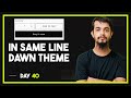 How to show Quantity Selector &amp; Add to Cart Button in Same Line For Shopify Dawn Theme