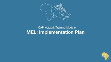 Monitoring, Evaluation & Learning Part 3: Implementation Plan