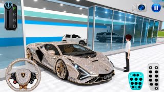💎 Diamond Lamborghini Sian Showroom! | 3D Driving Class Ultra Realistic Gameplay | GaMiNg WiTh ArYaN screenshot 4