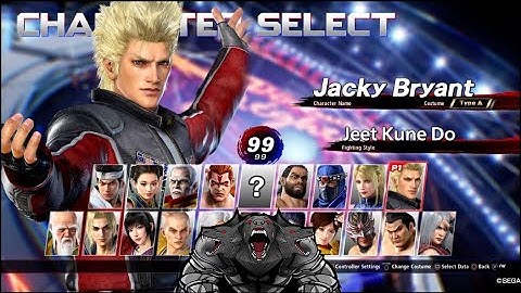 Virtua Fighter 5 : Ultimate Showdown - Jacky Bryant - Arcade Mode