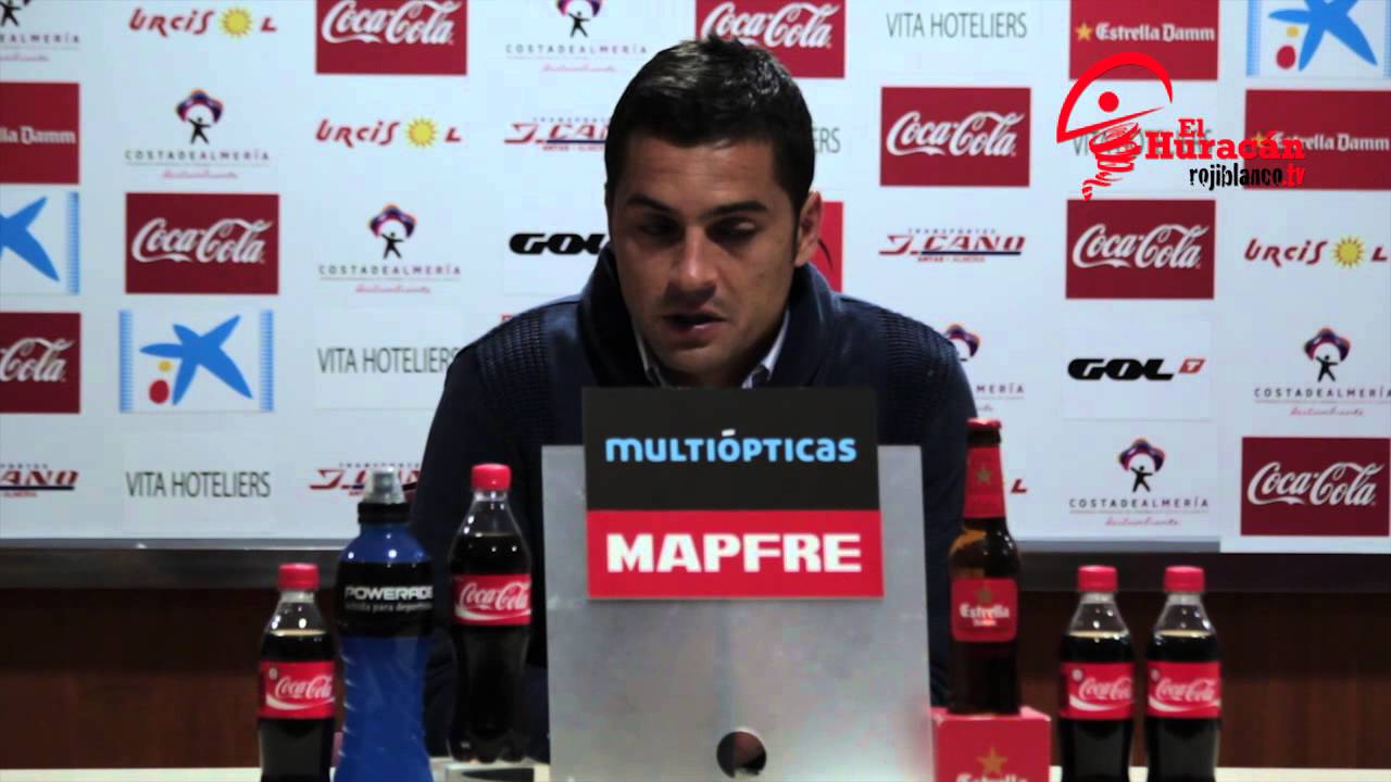 Rueda de prensa previa UD Almería - Granada CF 18ª Jornada