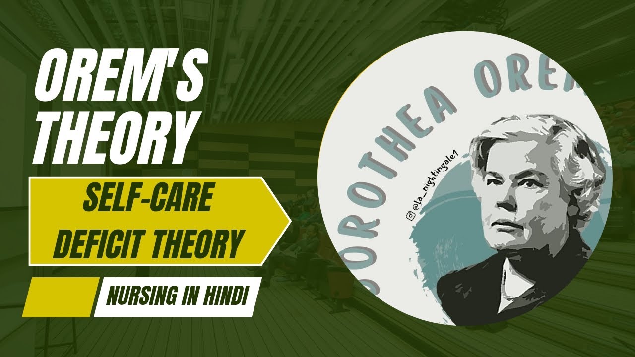 Orem’s Self-Care Deficit Theory Explained | Nursing Theory in Easy Hindi-English
