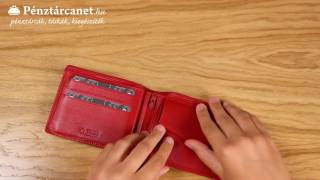 La Scala Női Pénztárca Piros-Piros 15401