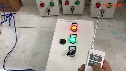 ĐIỀU KHIỂN TỪ XA MÁY BƠM 3PHA 15HP - TỦ ĐIỀU KHIỂN GOOD RF CONTROLLER