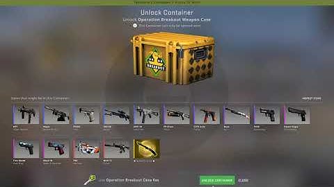 Opening a Breakout case everyday until I get a Butterfly Knife Day 5