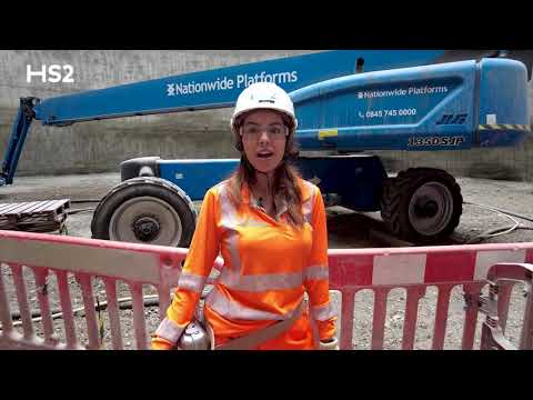 Take a Tour of HS2's Victoria Road Crossover Box Construction Site