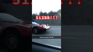 Old Ferrari sending it. BOSS mode 😎 #Ferrari #512BB #Montana #SendIt