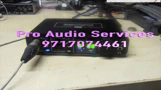 MOTU M2 DEMO