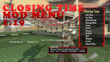[BO2/1.19] Closing Time v1 By ThraxModz