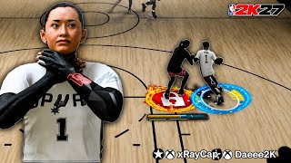 FINE PETITE ASIAN Puts COMP STAGE GUARDS in a CHOKEHOLD w/ the BEST LOCKDOWN BUILD in NBA 2K27!