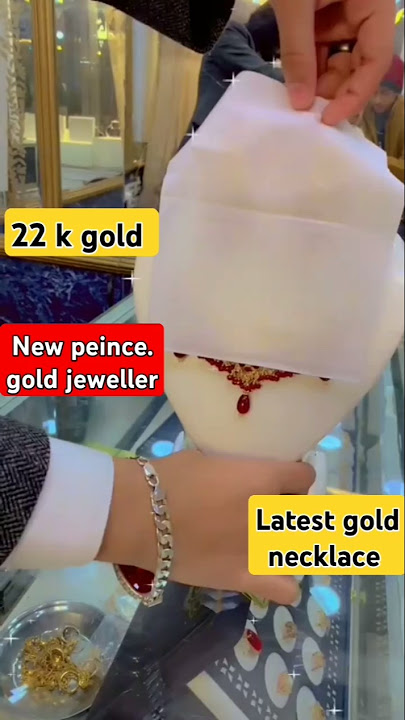 1 tola gold necklace set with price new collection