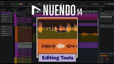 Editing Tools | New Features in Nuendo 14