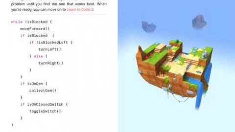 Swift Playgrounds: Roll Right, Roll Left (New Version)