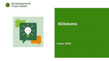 Klikdemo 3 juni 2024