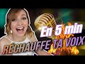 Echauffement vocal en 5 min  exercices efficaces pour amliorer sa voix rapidement