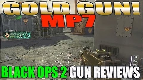 Black Ops 2: Gold Gun - Which is Better Gold MP7 MW3 vs Gold MP7 BO2?