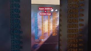 Xeon 2680V4 +Rx580 В Игре Человек Паук