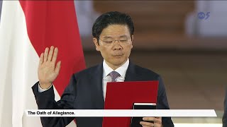 Prime Minister Lawrence Wong takes the Oath for Due Execution of Office | Swearing-in Ceremony 2024