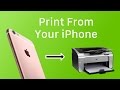 iOS Basics: How To Print From iOS With AirPrint