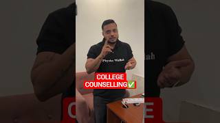 JEE College COUNSELLING✅ #jee #shorts #pw #physicswallah
