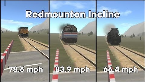 RIDICULOUSLY FAST Redmounton Incline Railfanning | Train and Rail Yard Simulator 4000 Sub Special!!!